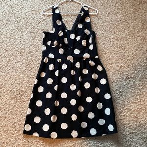 Loft polka dot dress